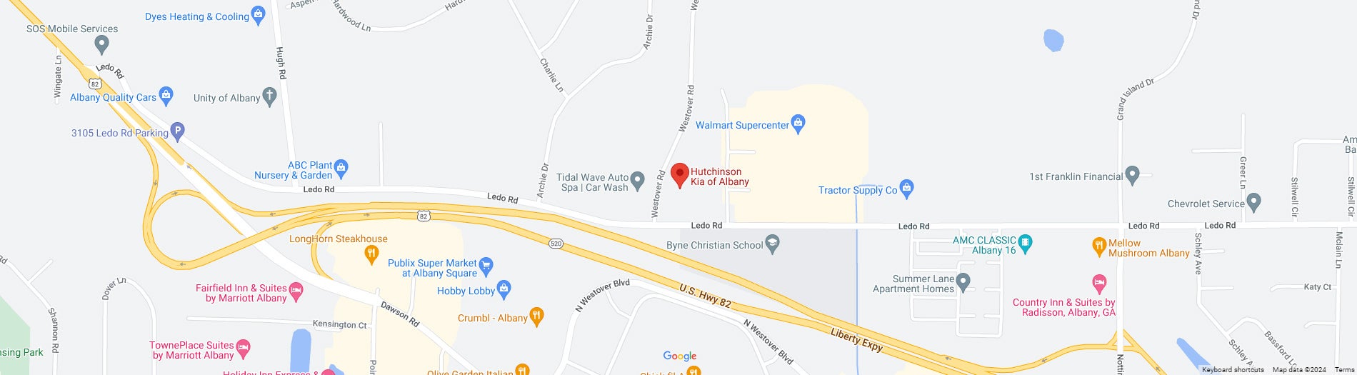 Hutchinson Kia of Albany Google Map image